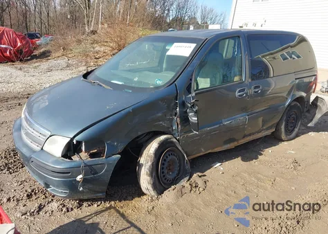 2004 Chevrolet Venture Plus из США, поврежденный, VIN 1GNDU03EX4DD50788